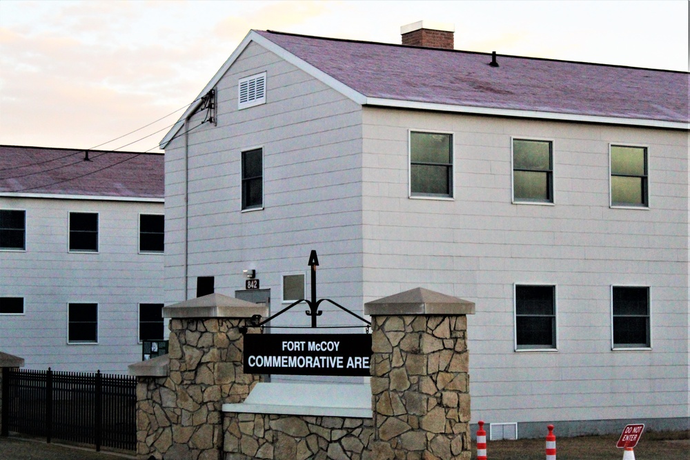 Historical Buildings at Fort McCoy's Commemorative Area