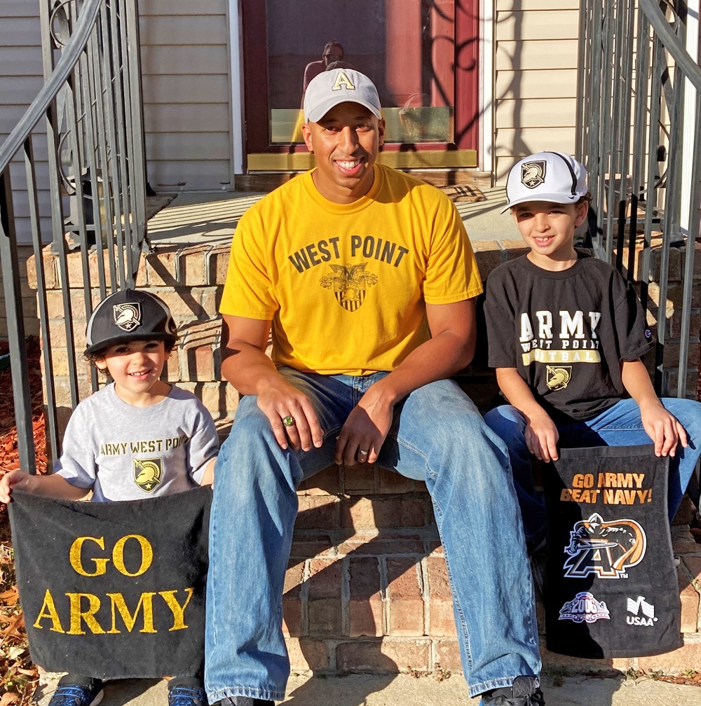 Family Tradition: West Point Family Watches Army-Navy Game Around the World