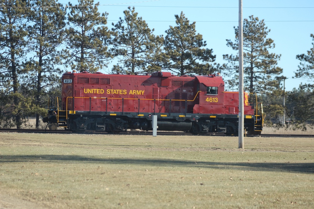 Locomotive Operations at Fort McCoy