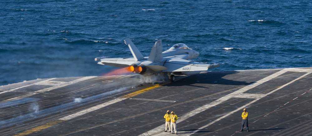 Nimitz Conducts Flight Ops