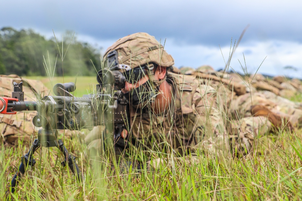 25th Infantry Division Artillery joint operation “WARDOG KILA” with Marines