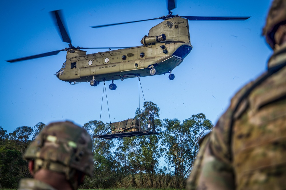 25th Infantry Division Artillery joint operation “WARDOG KILA” with Marines