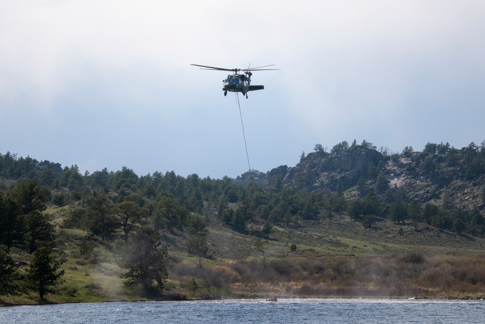 DVIDS - Images - WyoGuard UH-60 exercise: Bambi Bucket Training [Image ...