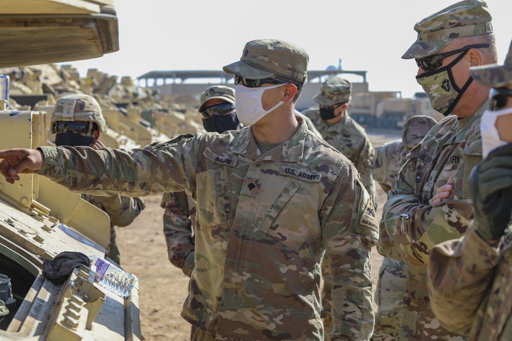 Task Force Spartan Commander visits 2ABCT