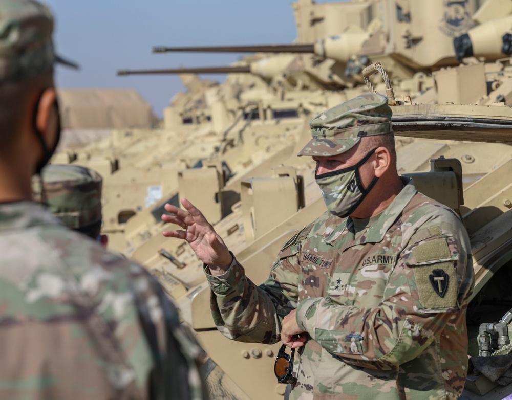 Task Force Spartan Commander visits 2ABCT