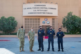 UK Chief of the Naval Staff visits NAVCENT Headquarters