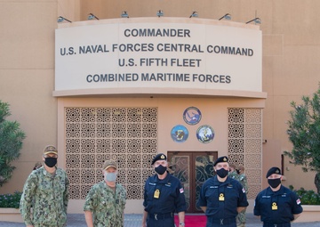 UK Chief of the Naval Staff visits NAVCENT Headquarters