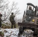 Marines with 3/8 and JGSDF members set up the defense line for Forest Light