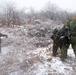 Marines with 3/8 and JGSDF members set up the defense line for Forest Light