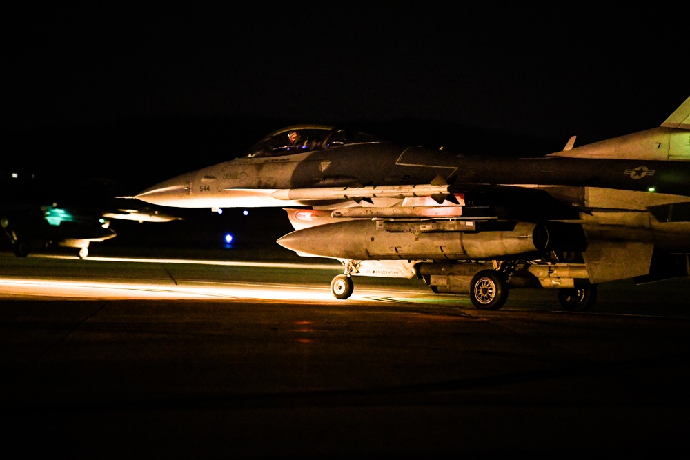 Osan Air Base Night Ops