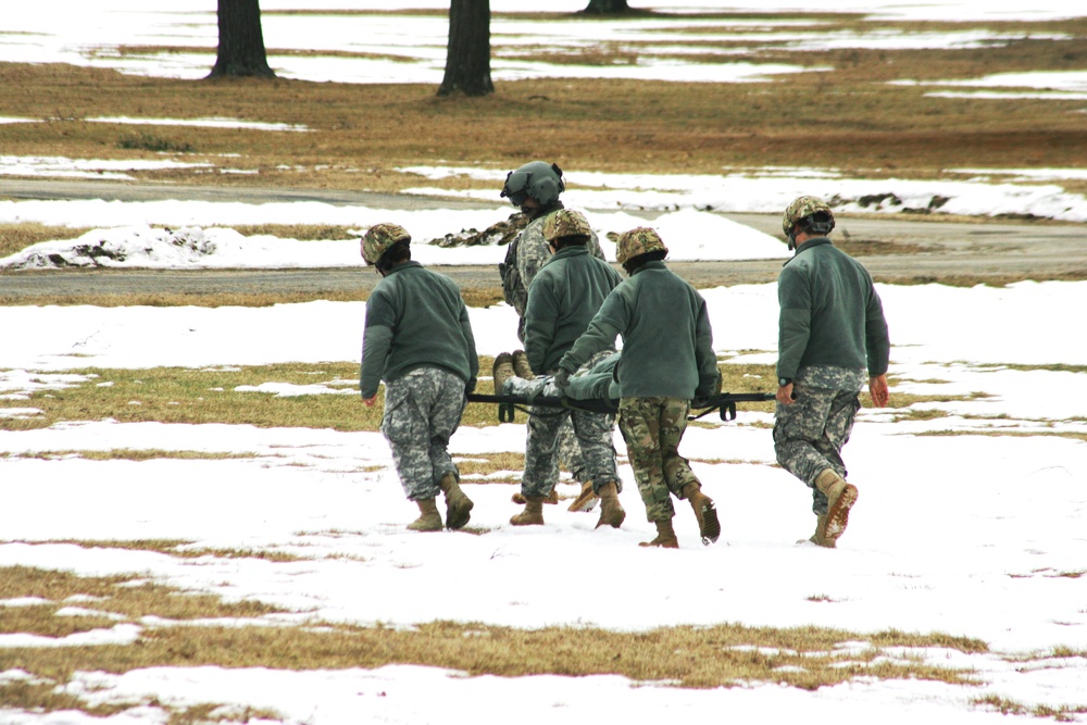 2016 Army MedEvac training at Fort McCoy