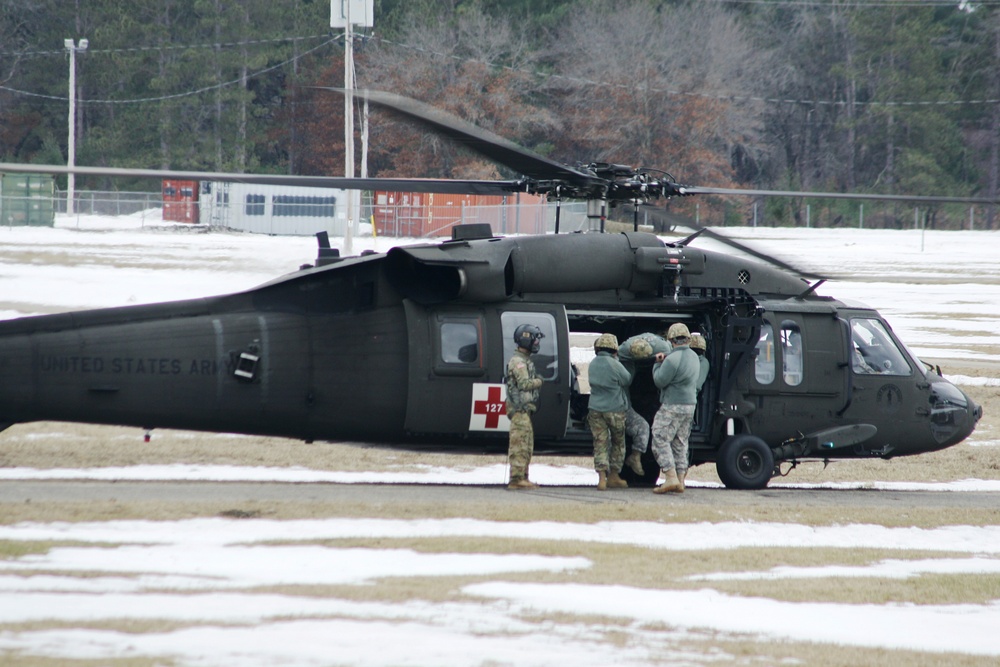 2016 Army MedEvac training at Fort McCoy