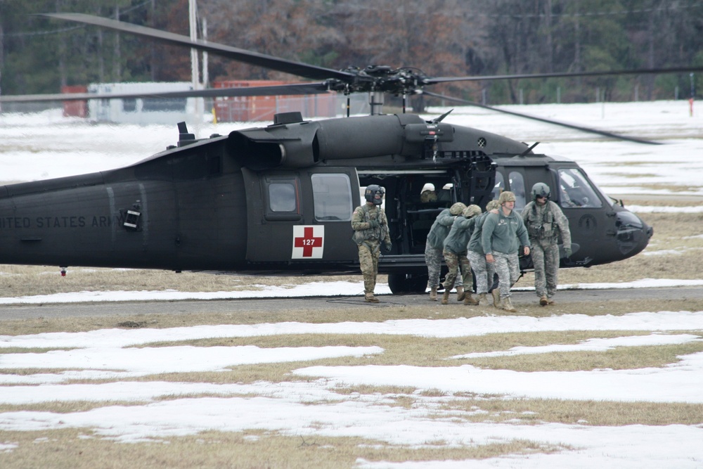 2016 Army MedEvac training at Fort McCoy