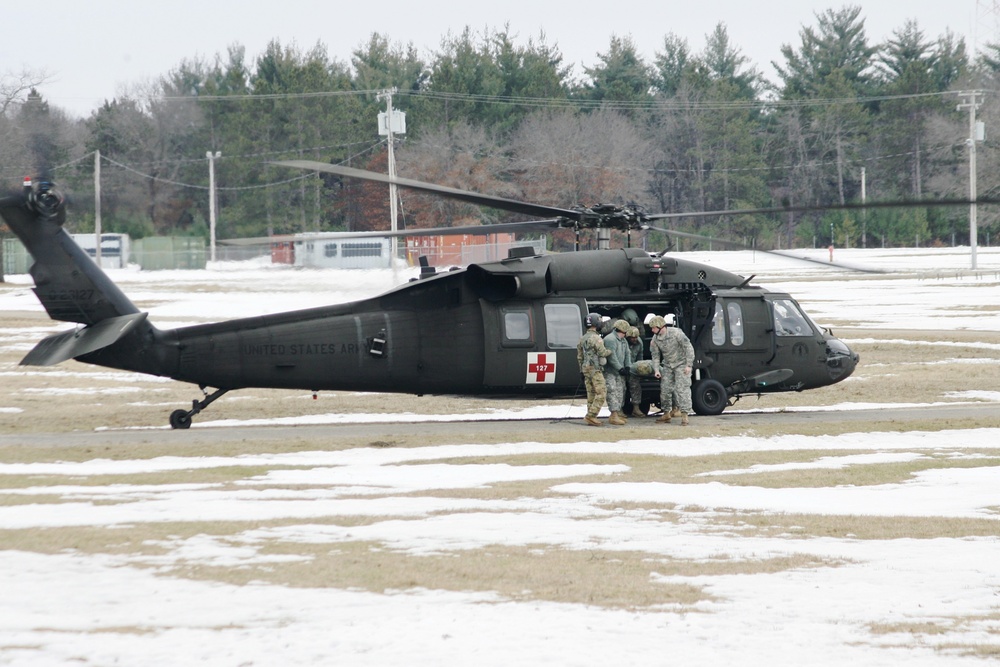 2016 Army MedEvac training at Fort McCoy