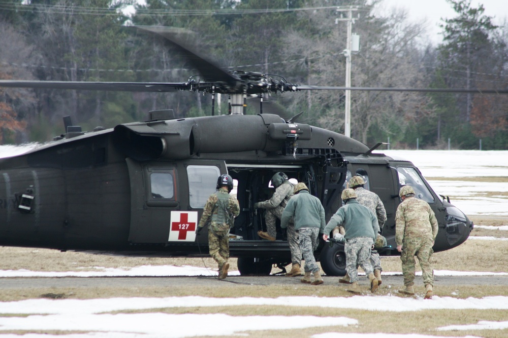 2016 Army MedEvac Training at Fort McCoy