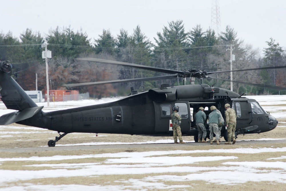 2016 Army MedEvac Training at Fort McCoy