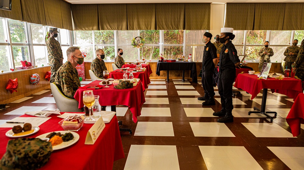 US Marines compete for food service specialist of the quarter