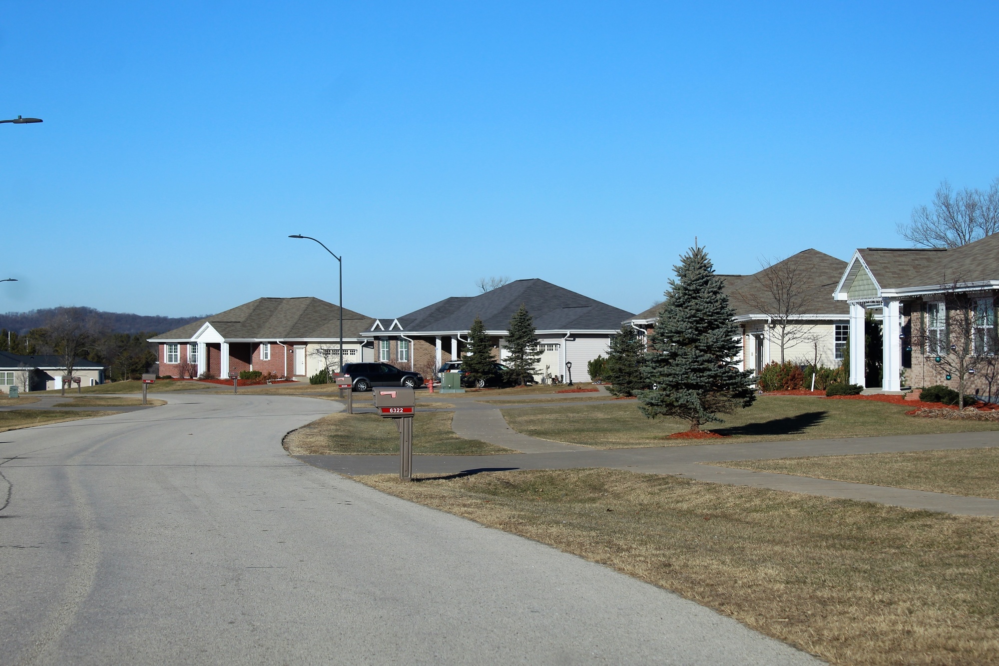 Military family housing neighborhood