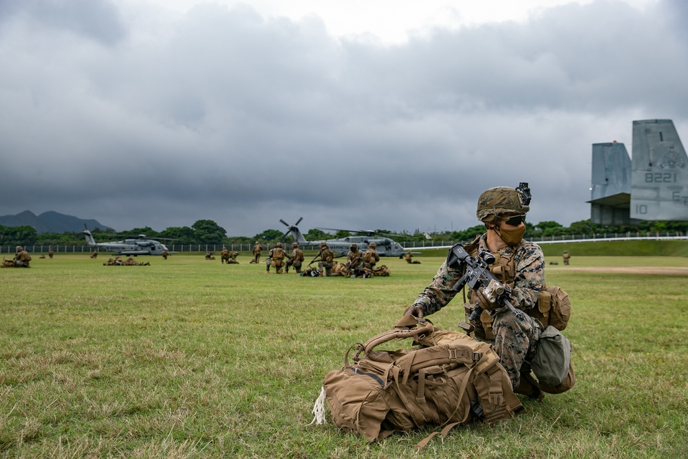 BLT 3/4, 31st MEU conducts simulated embassy reinforcement
