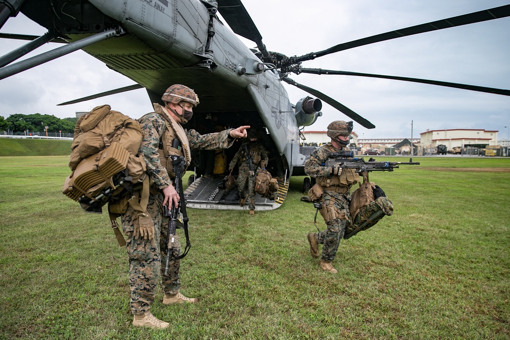 BLT 3/4, 31st MEU conducts simulated embassy reinforcement