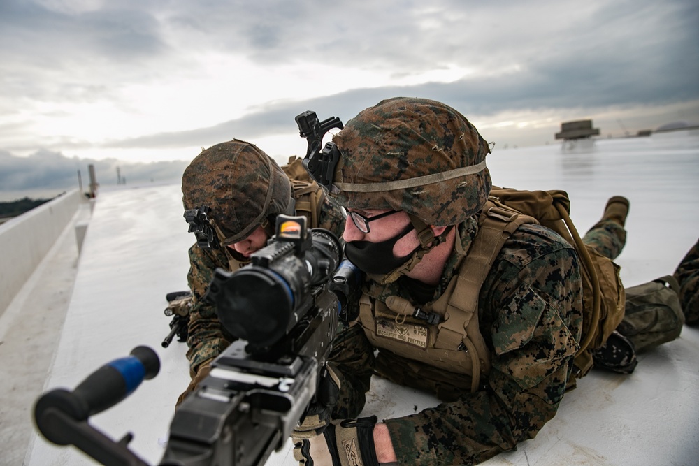 BLT 3/4, 31st MEU conducts simulated embassy reinforcement