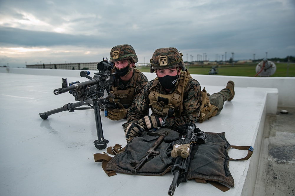 BLT 3/4, 31st MEU conducts simulated embassy reinforcement