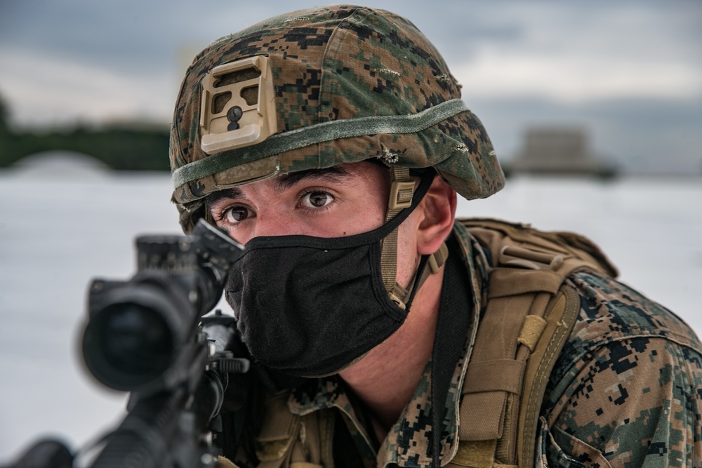 BLT 3/4, 31st MEU conducts simulated embassy reinforcement