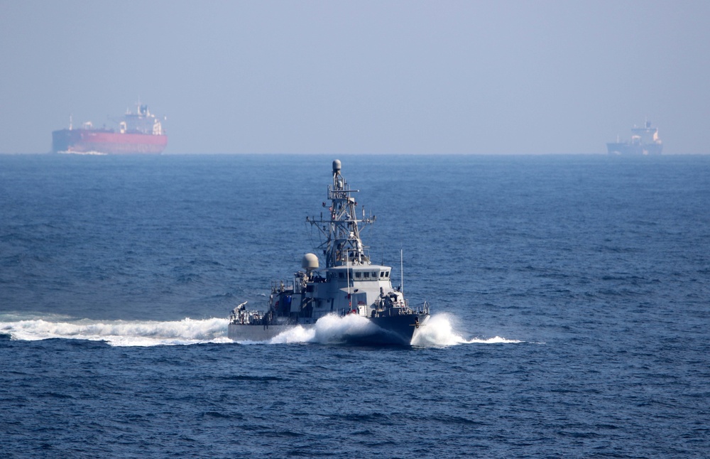 USS Tempest Transits Strait of Hormuz