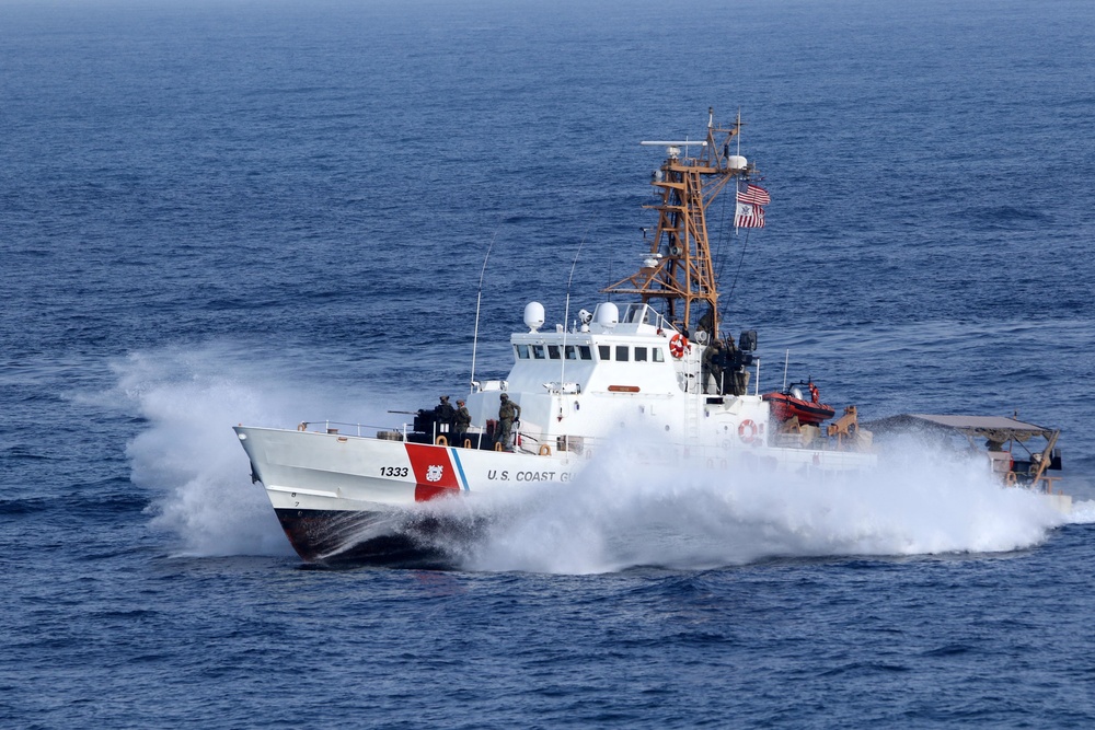 USCGC Adak Transits Strait of Hormuz