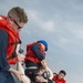 USS John Paul Jones Sailors Conduct Search and Rescue Swimmer Training