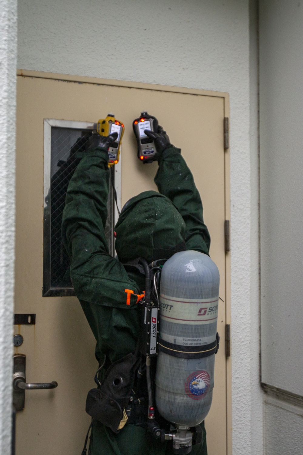 1st MAW CBRN Conducts Hazardous Environment Training