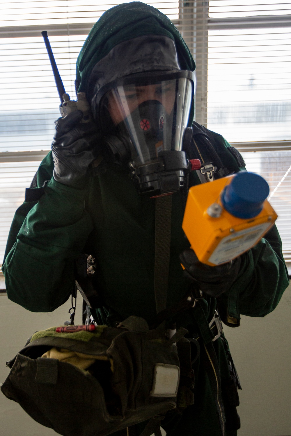 1st MAW CBRN Conducts Hazardous Environment Training