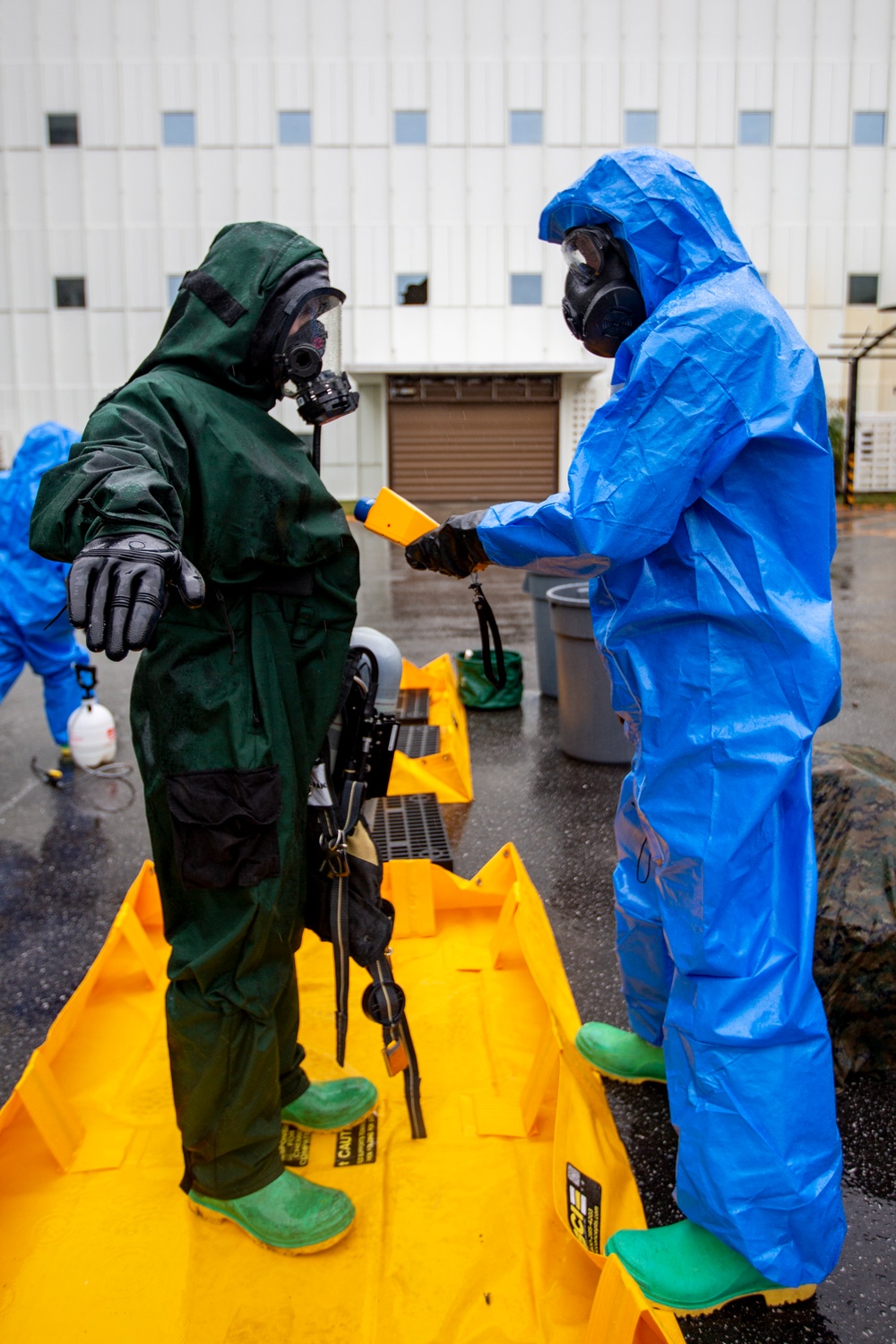 1st MAW CBRN Conducts Hazardous Environment Training