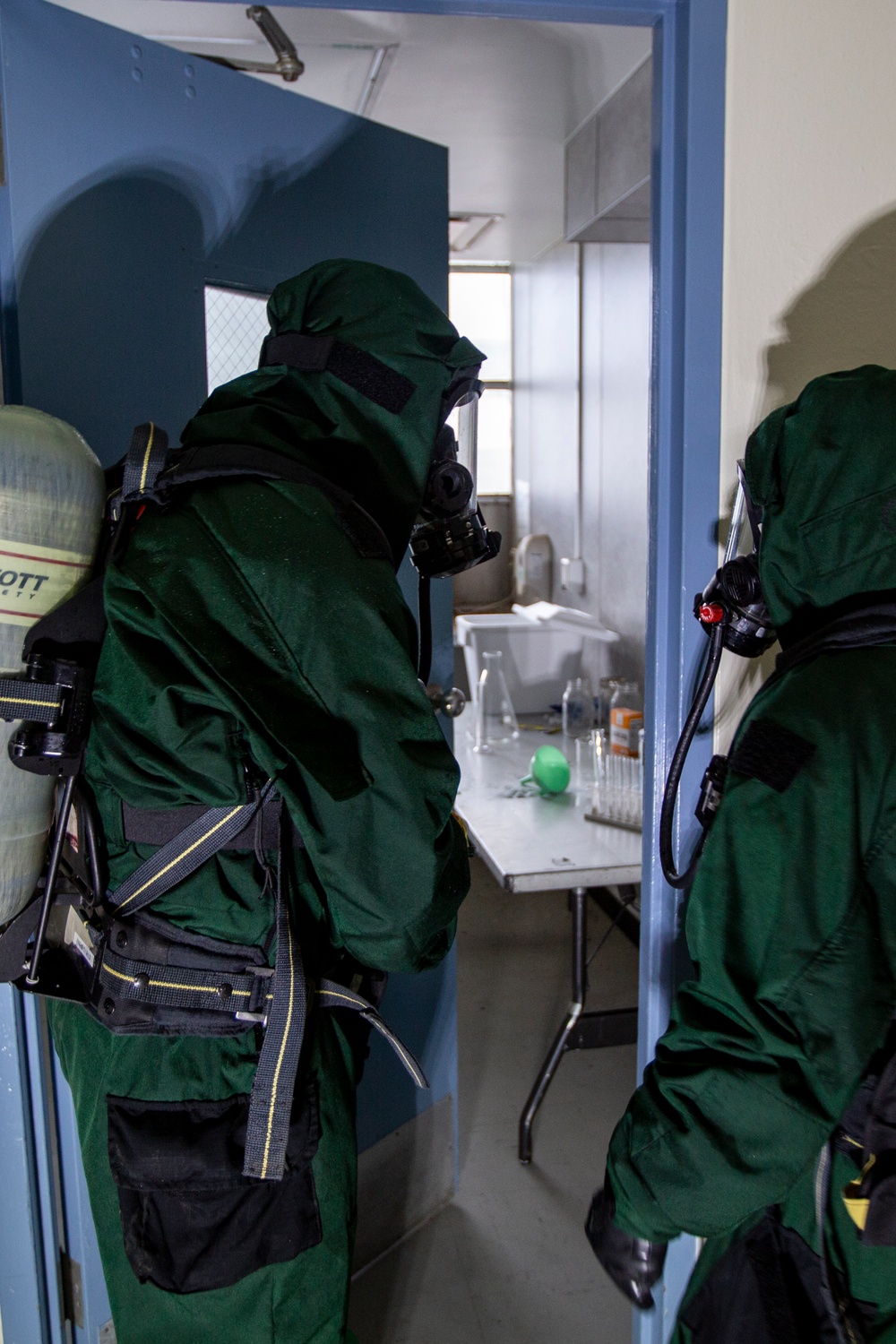 1st MAW CBRN Conducts Hazardous Environment Training