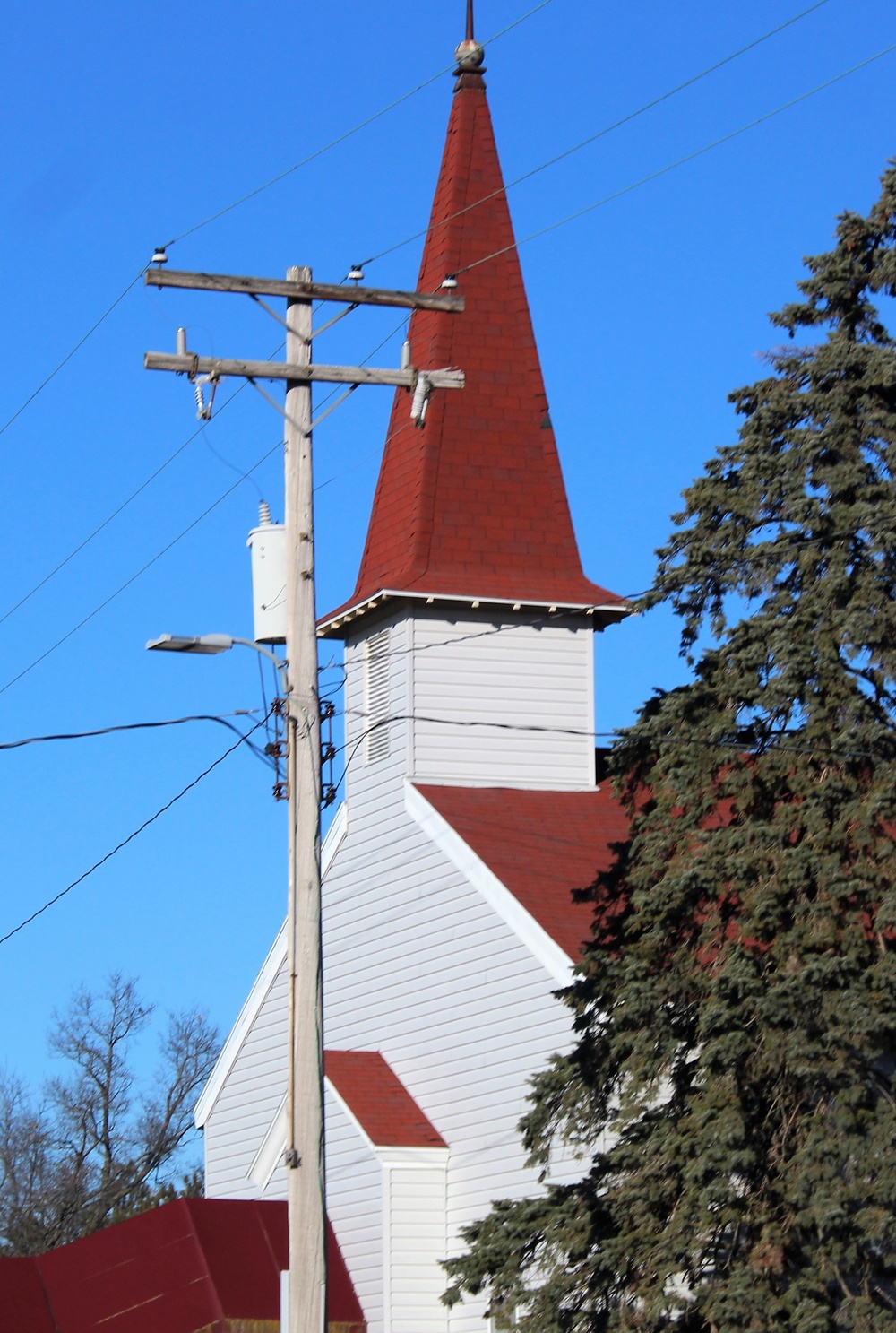 Chapel buildings at Fort McCoy