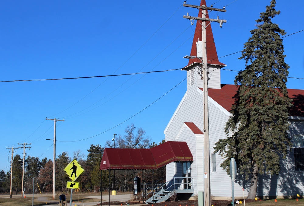 Chapel buildings at Fort McCoy