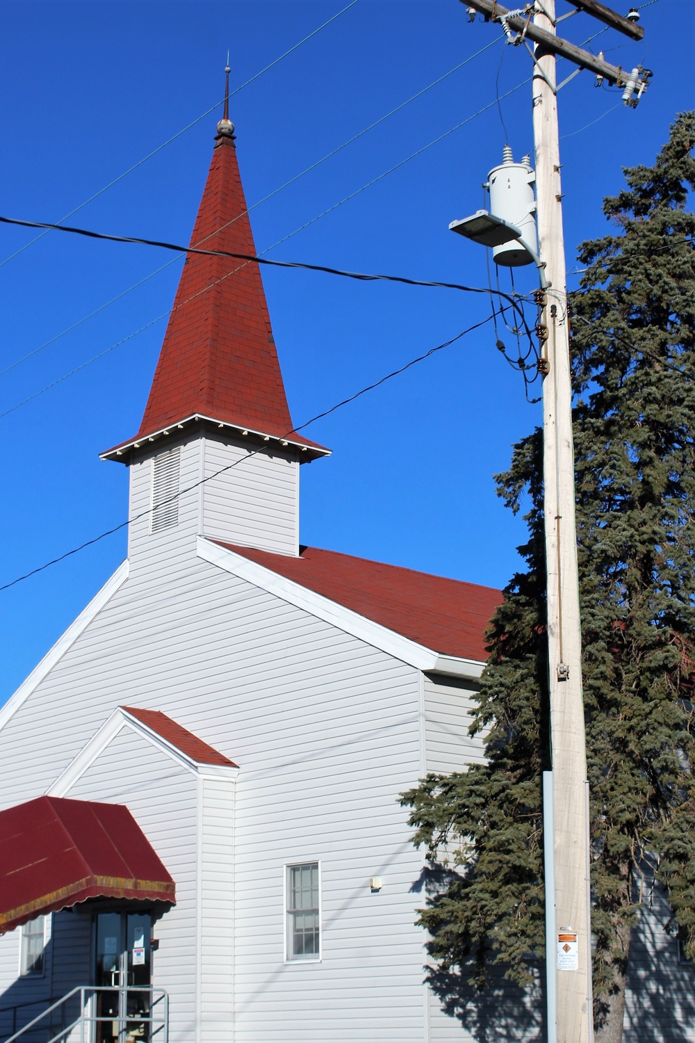 Chapel buildings at Fort McCoy