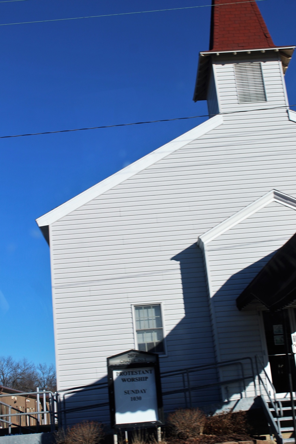 Chapel buildings at Fort McCoy