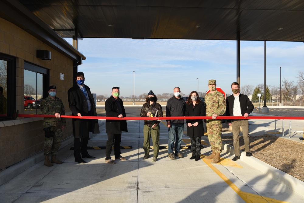128th Air Refueling Wing Gate Ribbon Cutting Ceremony