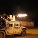 25ID Gunner firing from Humvee at night during a JRTC rotation