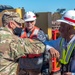 Conneaut Harbor breakwater repair project