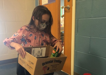 Fort Campbell students launch canned food drive to help community