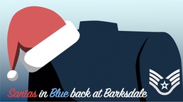 Santas in Blue back at Barksdale