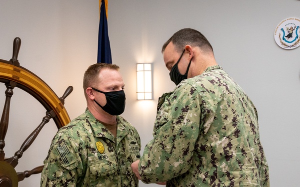 MAC Joshua Meng end-of-tour award ceremony