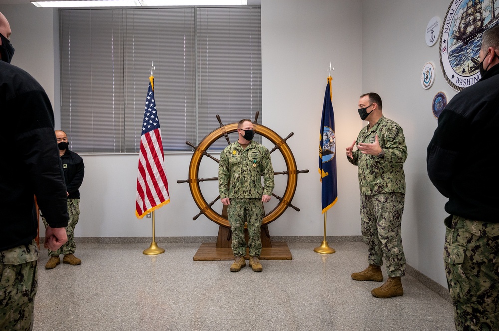 MAC Joshua Meng end-of-tour award ceremony