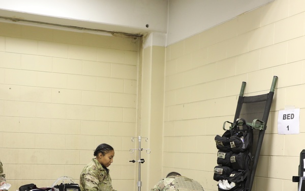 Emgerency Room being set up