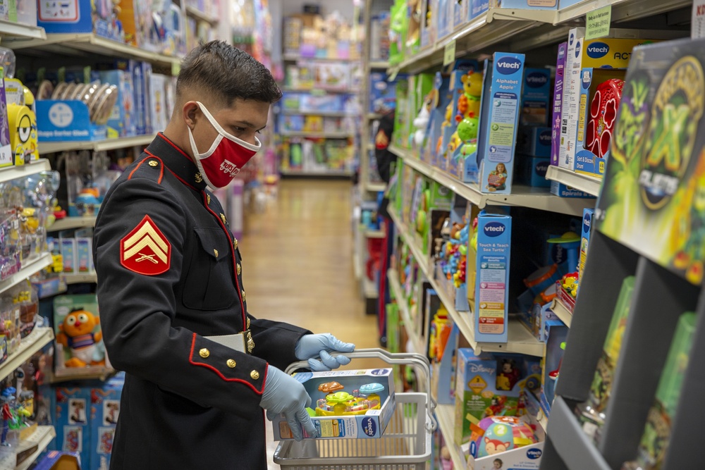 MCB Camp Blaz 2020 Toys for Tots toy buy
