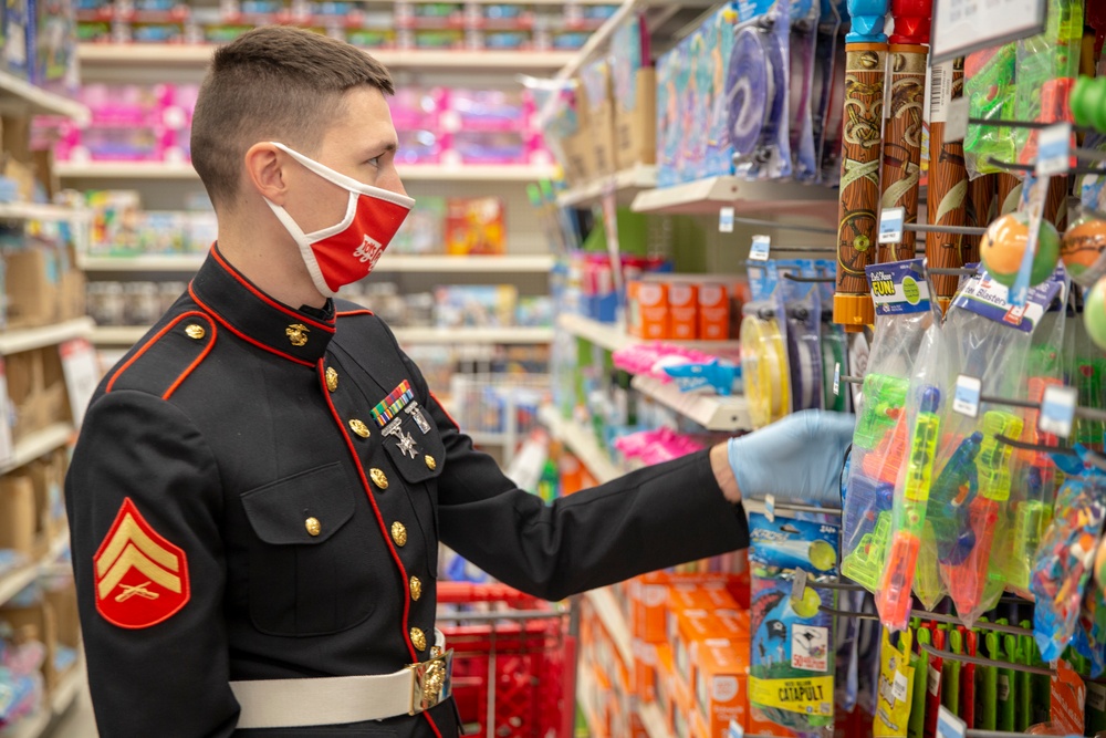 MCB Camp Blaz 2020 Toys for Tots toy buy