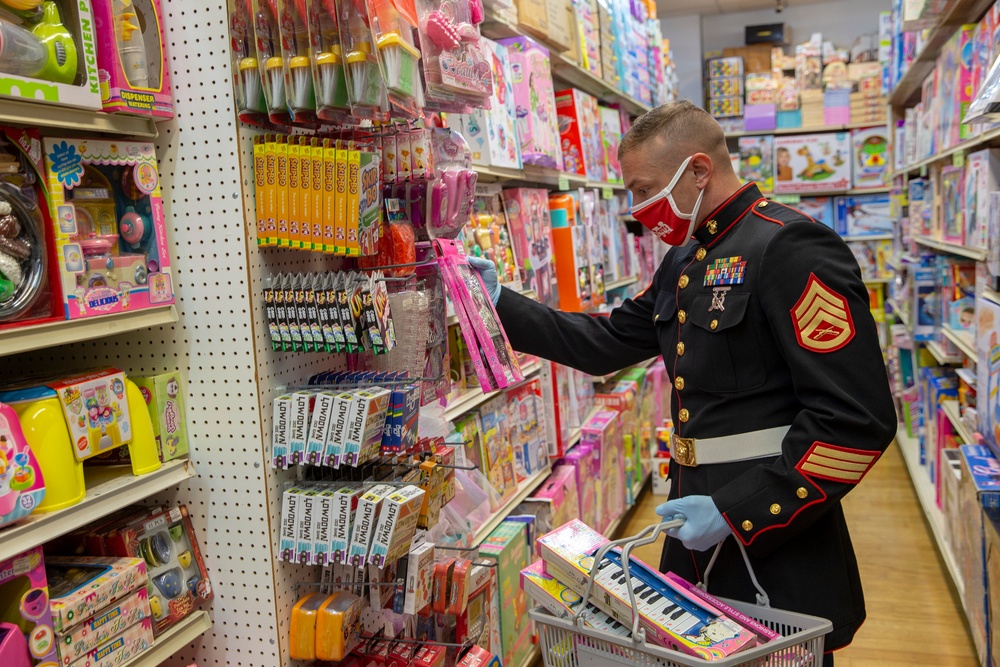 MCB Camp Blaz 2020 Toys for Tots toy buy