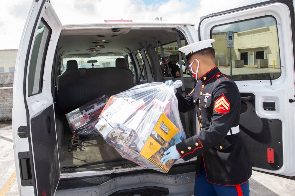 MCB Camp Blaz 2020 Toys for Tots toy buy